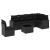 Set canapele de grădină cu perne, 7 piese, negru, poliratan GartenMobel Dekor