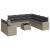Set canapele de grădină cu perne 10 piese gri deschis poliratan GartenMobel Dekor