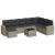 Set canapele de grădină cu perne, 9 piese gri deschis poliratan GartenMobel Dekor