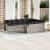 Set canapele de grădină cu perne 10 piese gri deschis poliratan GartenMobel Dekor
