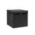 Cutii depozitare cu capac, 4 buc., negru, 28x28x28 cm GartenMobel Dekor