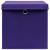 Cutii depozitare cu capace, 10 buc., violet, 28x28x28 cm GartenMobel Dekor