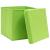 Cutii depozitare cu capac, 4 buc., verde, 28x28x28 cm GartenMobel Dekor