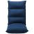 Scaun de podea pliabil, albastru, material textil GartenMobel Dekor