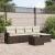 Set canapele de grădină cu perne, 6 piese, maro, poliratan GartenMobel Dekor
