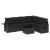 Set canapele de grădină cu perne, 7 piese, negru, poliratan GartenMobel Dekor