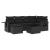 Set canapele de grădină cu perne, 7 piese, negru, poliratan GartenMobel Dekor