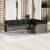 Set canapele de grădină, 9 piese, cu perne, gri, poliratan GartenMobel Dekor