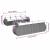 Set canapele de grădină cu perne, 9 piese gri deschis poliratan GartenMobel Dekor