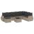 Set canapele de grădină cu perne, 9 piese gri deschis poliratan GartenMobel Dekor