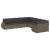 Set canapele de grădină cu perne 10 piese gri deschis poliratan GartenMobel Dekor