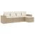 Set canapele de grădină cu perne, 5 piese, bej, poliratan GartenMobel Dekor