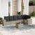 Set canapele de grădină cu perne, 7piese gri deschis poliratan GartenMobel Dekor