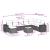 Set canapele de grădină, 9 piese, cu perne, bej, poliratan GartenMobel Dekor