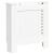 Mască pentru calorifer, alb, 78 cm, MDF GartenMobel Dekor