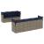 Set canapele de grădină cu perne, 8 piese, gri, poliratan GartenMobel Dekor