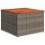 Set mobilier de grădină cu perne, 13 piese, gri, poliratan GartenMobel Dekor