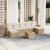 Set canapele de grădină, 8 piese, cu perne, bej, poliratan GartenMobel Dekor