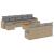 Set canapele de grădină, 11 piese, cu perne, bej, poliratan GartenMobel Dekor