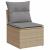 Set canapele de grădină, 11 piese, cu perne, bej, poliratan GartenMobel Dekor