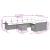 Set canapele de grădină cu perne, 10 piese, negru, poliratan GartenMobel Dekor
