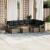 Set mobilier de grădină cu perne, 10 piese, gri, poliratan GartenMobel Dekor
