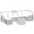 Set canapele de grădină cu perne, 8 piese, gri, poliratan GartenMobel Dekor