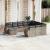 Set canapele de grădină cu perne, 11 piese, gri, poliratan GartenMobel Dekor