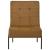 Scaun de relaxare, maro, 65x79x87 cm, catifea GartenMobel Dekor