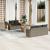 Set mobilier grădină cu perne, 6 piese, gri, poliratan GartenMobel Dekor