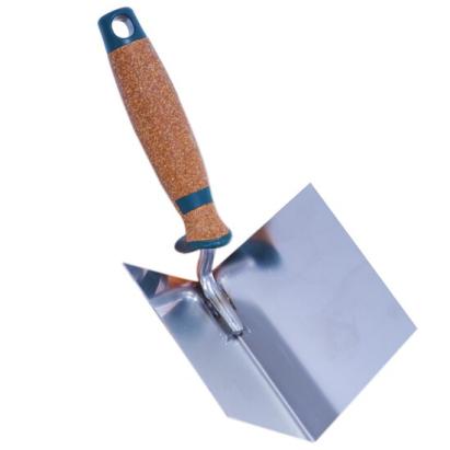 Mistrie inox, colt interior, sudura in puncte, 7.5x11 cm, maner pluta, Olejnik GartenVIP DiyLine