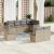 Set canapele de grădină, 8 piese, cu perne, bej, poliratan GartenMobel Dekor