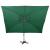 Umbrelă în consolă cu înveliș dublu, verde, 400x300 cm GartenMobel Dekor