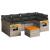 Set canapele de grădină, 7 piese, cu perne, gri, poliratan GartenMobel Dekor
