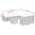 Set canapele de grădină, 9 piese, cu perne, bej, poliratan GartenMobel Dekor