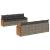 Set canapele de grădină, 9 piese, cu perne, gri, poliratan GartenMobel Dekor