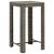 Set mobilier bar de grădină, cu perne, 5 piese, gri, poliratan GartenMobel Dekor