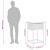 Set mobilier bar de grădină, cu perne, 5 piese, gri, poliratan GartenMobel Dekor