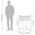 Set mobilier bar de grădină cu perne, 7 piese, gri, poliratan GartenMobel Dekor