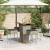 Set mobilier bar de grădină, cu perne, 5 piese, gri, poliratan GartenMobel Dekor