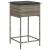 Set mobilier bar de grădină, cu perne, 5 piese, gri, poliratan GartenMobel Dekor