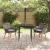 Set de masă pentru grădină cu pernă 3 pcs Gri poliratan GartenMobel Dekor