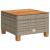 Set canapele de grădină, 9 piese, cu perne, gri, poliratan GartenMobel Dekor