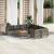Set canapele de grădină, 9 piese, cu perne, gri, poliratan GartenMobel Dekor