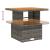 Set mobilier de grădină cu perne, 5 piese, gri, poliratan GartenMobel Dekor