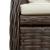 Set mobilier de grădină cu perne, 7 piese, maro, poliratan GartenMobel Dekor