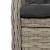 Set mobilier de grădină cu perne, 7 piese gri deschis poliratan GartenMobel Dekor