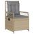 Set mobilier de grădină cu perne, 5 piese, bej, poliratan GartenMobel Dekor