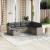 Set canapele de grădină, 7 piese, cu perne, gri, poliratan GartenMobel Dekor