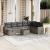 Set canapele de grădină cu perne, 9 piese gri deschis poliratan GartenMobel Dekor